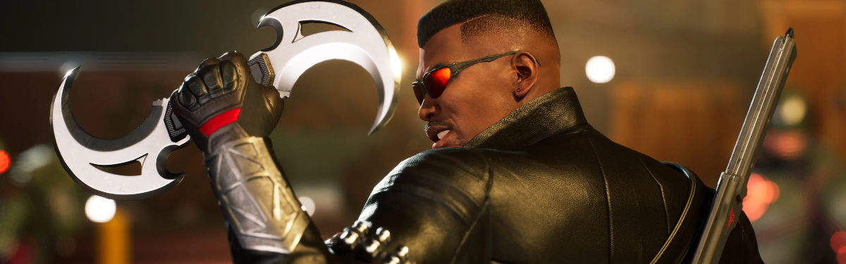 Игровой процесс Marvel's Midnight Suns за Блэйда Игровой процесс Marvel's Midnight Suns за Блэйда