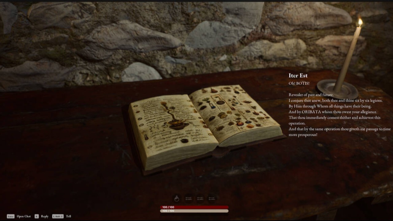 Руины осмотреть да книжку почитать, или Pax Dei на скриншотах