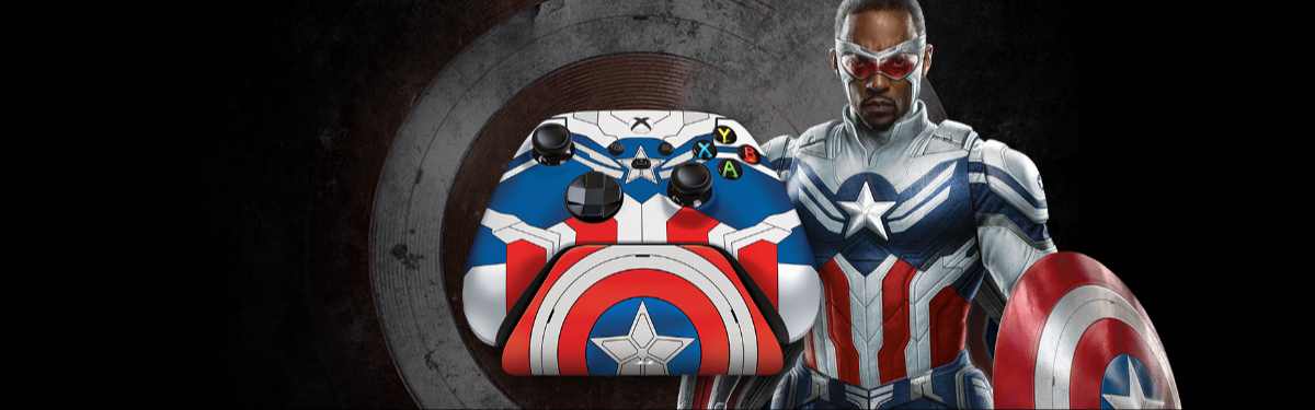 Razer представила новый геймпад Xbox в стиле супергероя Капитана Америки
