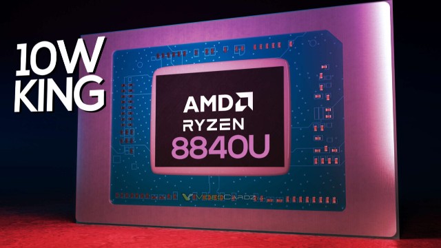 AMD Ryzen 7 8840U при 10 Вт потребления обошел и Steam Deck, и R7 7840U