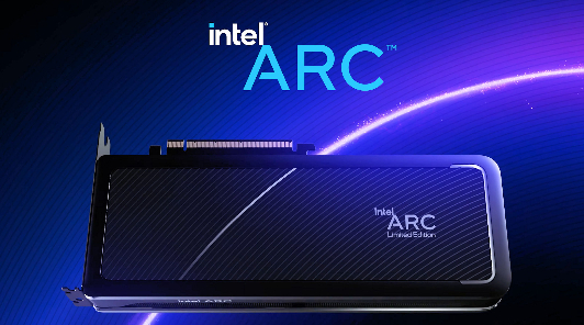 Intel тизерит 2250 МГц на чипе у ARC A780 при 175 Вт потребления