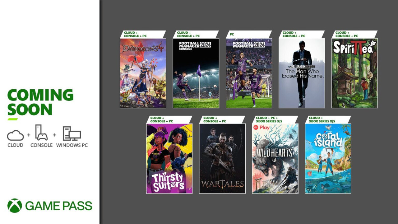 Wild Hearts, Football Manager 2024 и другие игры появятся в Game Pass в ноябре Wild Hearts, Football Manager 2024 и другие игры появятся в Game Pass в ноябре