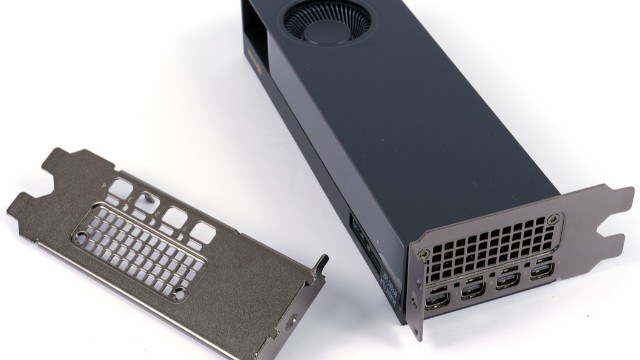 NVIDIA RTX 4000 SFF быстрее RTX 3060 при всего 70 Вт потребления