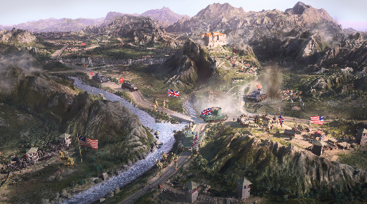В Company of Heroes 3 будет тактическая пауза и глобальная карта — показан свежий трейлер игры