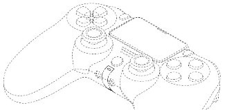 Патентное изображение контроллера PlayStation 5
