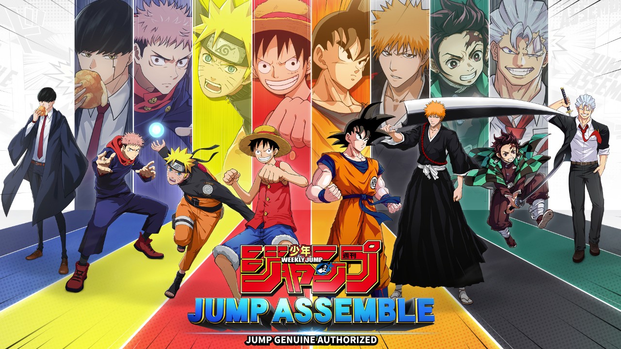 Анонс и игровой процесс JUMP: Assemble — MOBA для смартфонов с героями «Наруто», One Piece, «Клинка» и других аниме