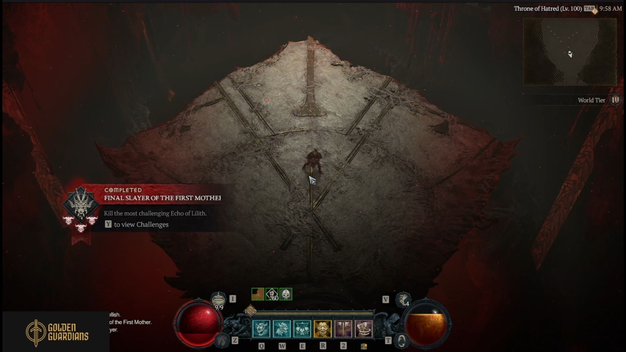 Спустя неделю Ben полностью прошел Diablo IV, первым сразив того самого финального босса на хардкоре Спустя неделю Ben полностью прошел Diablo IV, первым сразив того самого финального босса на хардкоре
