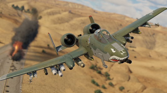 A-10A Thunderbolt II в War Thunder. Тизер “Ветра перемен”