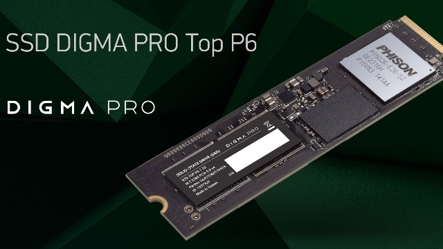 Новые SSD DIGMA PRO Top P6 со скоростью до 12 000 МБ/с