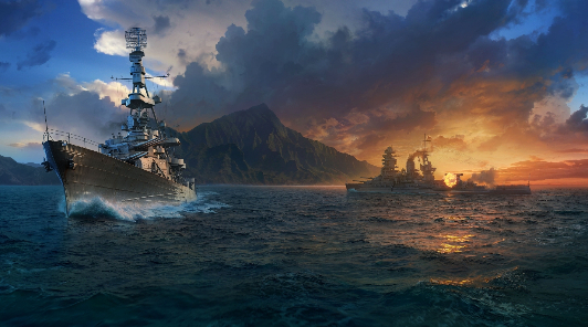 Получите в Steam бесплатно DLC "Да здраствует король" для сетевого экшена World of Warships