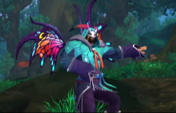 World of Warcraft - В магазине появился набор для трансмогрификации “Крылья летучего хамелеона”