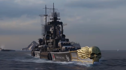 Черные Храмовники и Орки из Warhammer 40,000 на просторах World of Warships