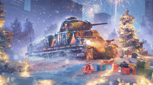 “Новогодняя история” и подарок для игроков World of Tanks Blitz