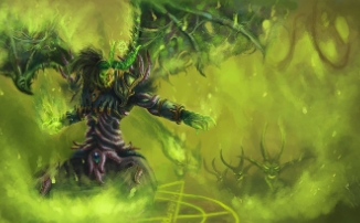 World of Warcraft — Один чернокнижник, одна «Стрела Хаоса», 3kk урона и 20 трупов