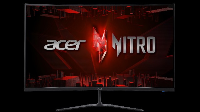 Acer представляет изогнутый геймерский монитор Nitro ED320QRS3 с тонкими рамками и частотой 180 Гц