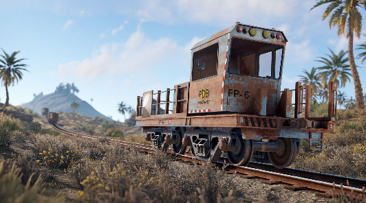 В Rust появились поезда