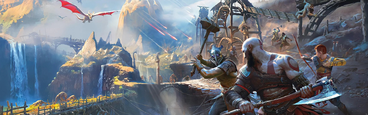 Боевая система на записи игрового процесса God of War Ragnarök Боевая система на записи игрового процесса God of War Ragnarök
