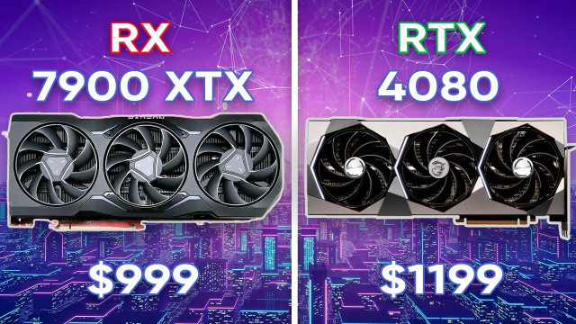 RX 7900 XTX vs RTX 4080 — какая карта лучше в играх?