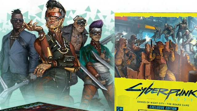 Настольная игра Cyberpunk 2077: Gangs of Night City выйдет на русском языке