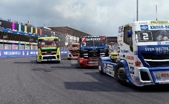 FIA European Truck Racing Championship - Симулятор гонок на грузовиках выйдет в июле