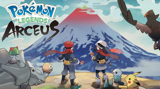Геймплейный трейлер Pokémon Legends: Arceus демонстрирует открытый мир