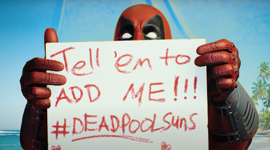 Дэдпул захватил Twitter Marvel's Midnight Suns с хэштегом #DeadpoolSuns