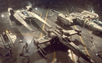 Star Wars: Squadrons — 16 минут игрового процесса динамичного космоэкшена