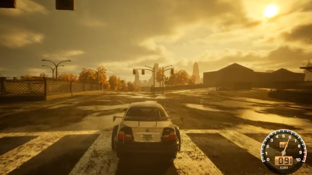 15 минут фанатского ремейка  Need for Speed: Most Wanted на Unreal Engine 5