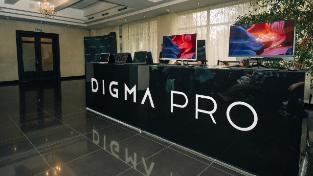 Бренд DIGMA целит в более дорогой сегмент и представляет линейку продуктов PRO