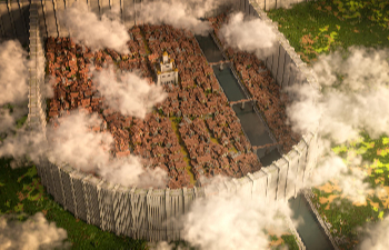 В Minecraft игроки построили город из “Атаки Титанов” в масштабе 1:1