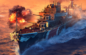 World of Warships - Событие “Битва чудовищ” и первый гибридный корабль