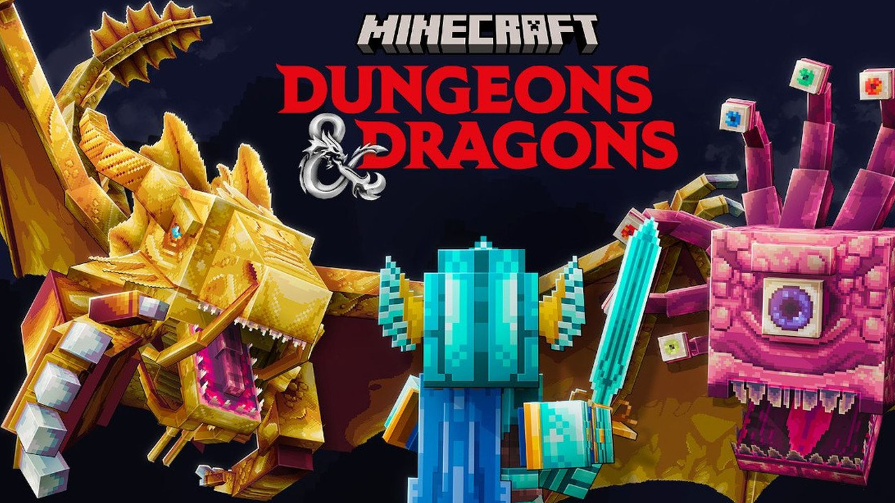 Песочница Minecraft получит DLC в стиле Dungeons & Dragons этой весной