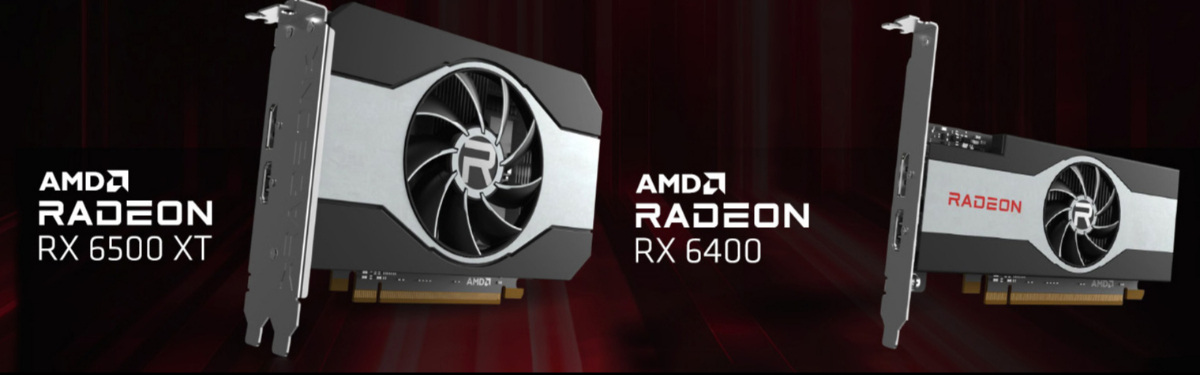 AMD без объявления запустила продажи Radeon RX 6400 по цене ниже NVIDIA GTX 1050 Ti