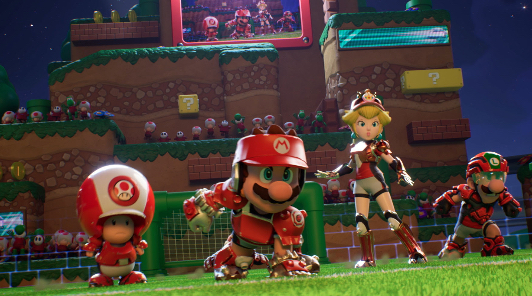 Мультиплеерный экшен Mario Strikers: Battle League доступен для загрузки