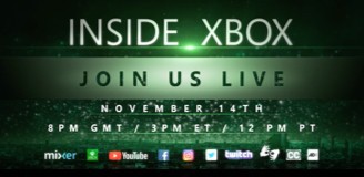 Конференция Inside Xbox пройдет 14 ноября (список событий)