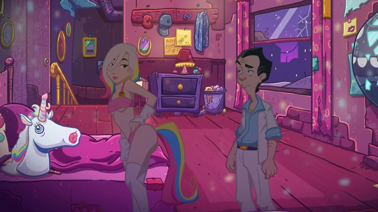 Скриншоты из игры Leisure Suit Larry - Wet Dreams Don't Dry.