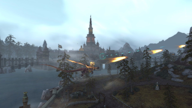 В MMORPG World Of Warcraft стартовали гонки на драконах