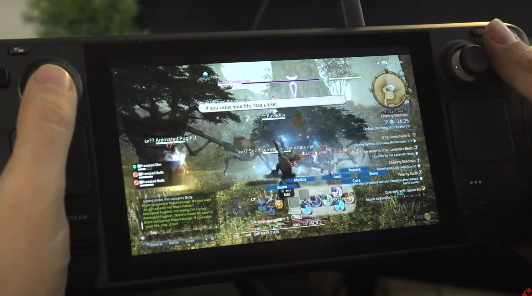 Игровой процесс Elden Ring, God of War и Final Fantasy XIV на Steam Deck