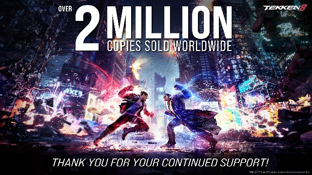 По итогам первого месяца продажи Tekken 8 перевалили за два миллиона копий