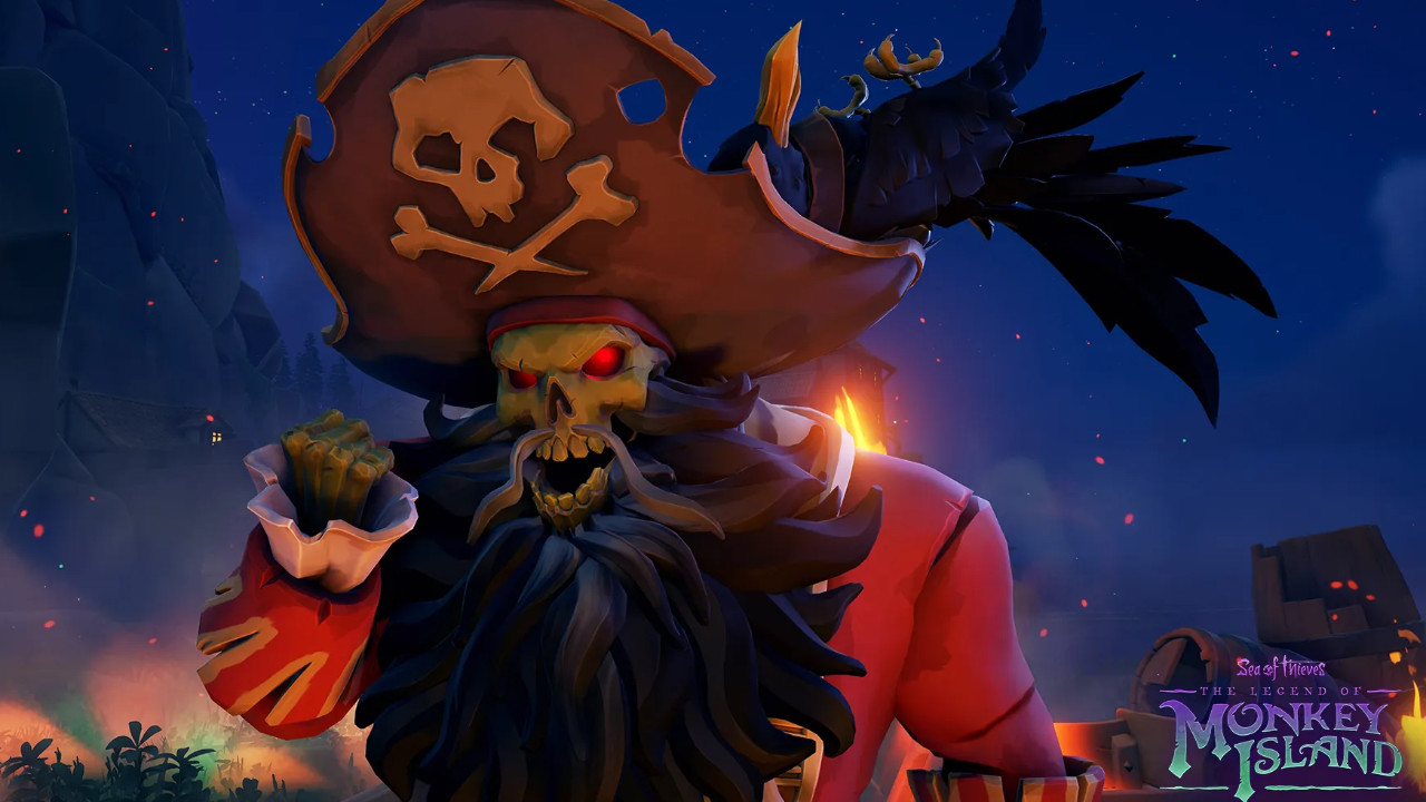 Пиратский экшен Sea of Thieves получит кроссовер-событие с Monkey Island