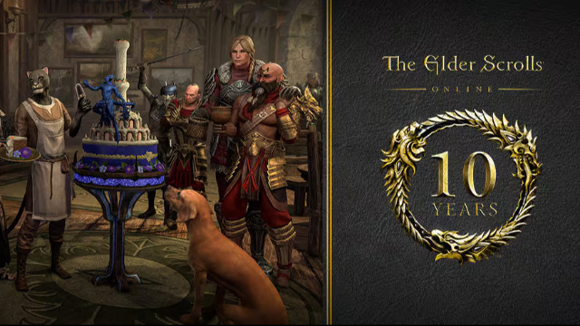 Разработчики The Elder Scrolls Online запустили праздничный ивент в честь 10-летия игры