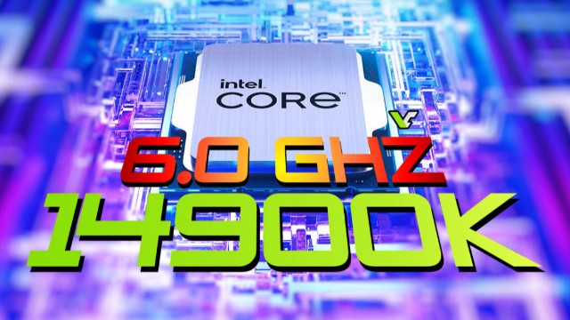 Intel i9-14900K на 2% быстрее AMD R9 7950X3D в играх в тестах Intel