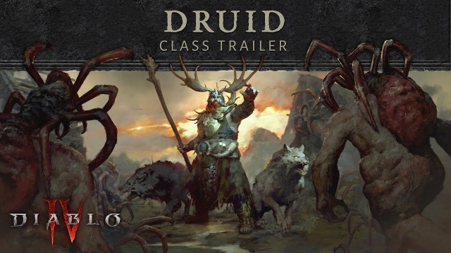 Представлен трейлер класса Друид для Diablo IV