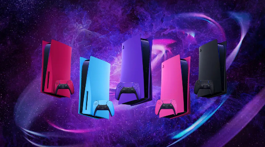 Sony показала сменные панели для консолей PlayStation 5 в пяти галактических цветах за $55