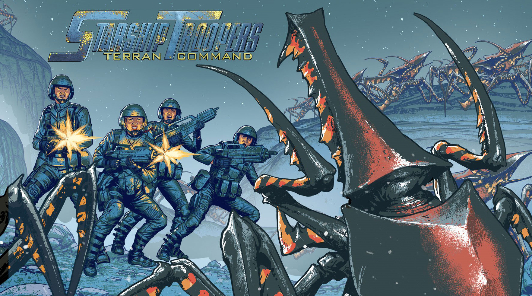 Полчаса игрового процесса стратегии Starship Troopers: Terran Command
