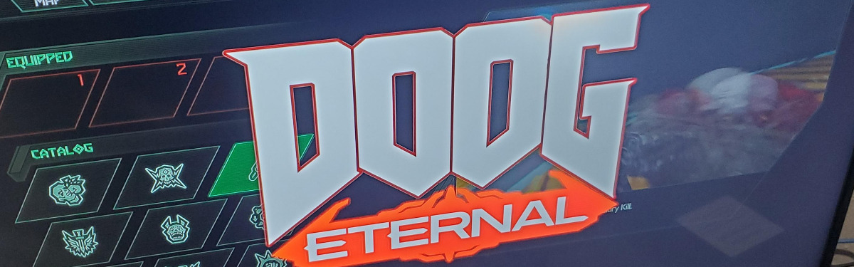 В Doom Eternal нашлось место для анимешной девочки из Hololive