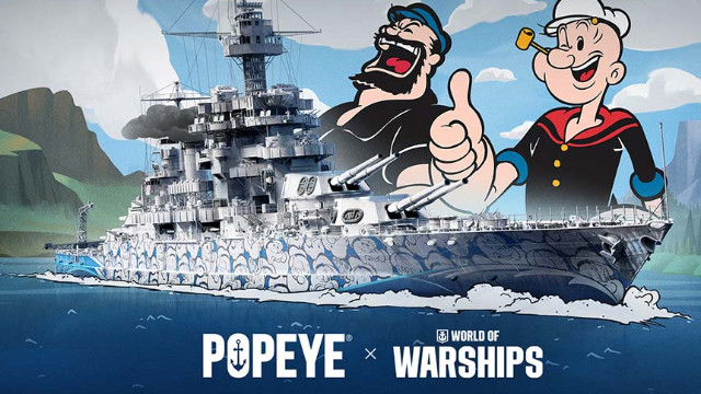 В  World of Warships пройдет коллаборация с Моряком Папаем