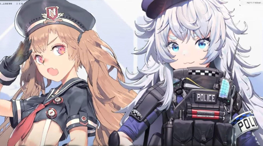 Девочки-полицейские в новом трейлере Goddess of Victory: NIKKE