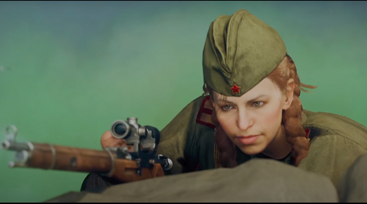 Первый тизер Call of Duty: Vanguard в исполнении советской снайперши