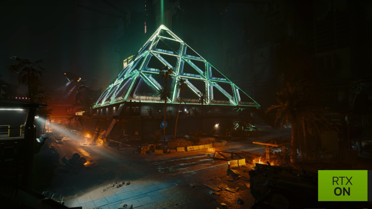 NVIDIA показала Cyberpunk 2077: Phantom Liberty с DLSS 3.5 — скоро на всех видеокартах GeForce RTX NVIDIA показала Cyberpunk 2077: Phantom Liberty с DLSS 3.5 — скоро на всех видеокартах GeForce RTX
